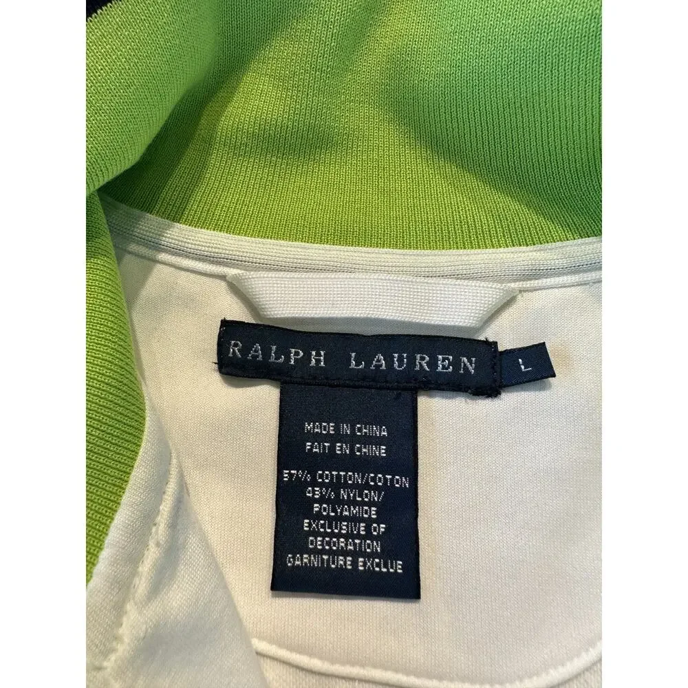 Polo Ralph Lauren US Open Ball Crew Track Jacket Sz L